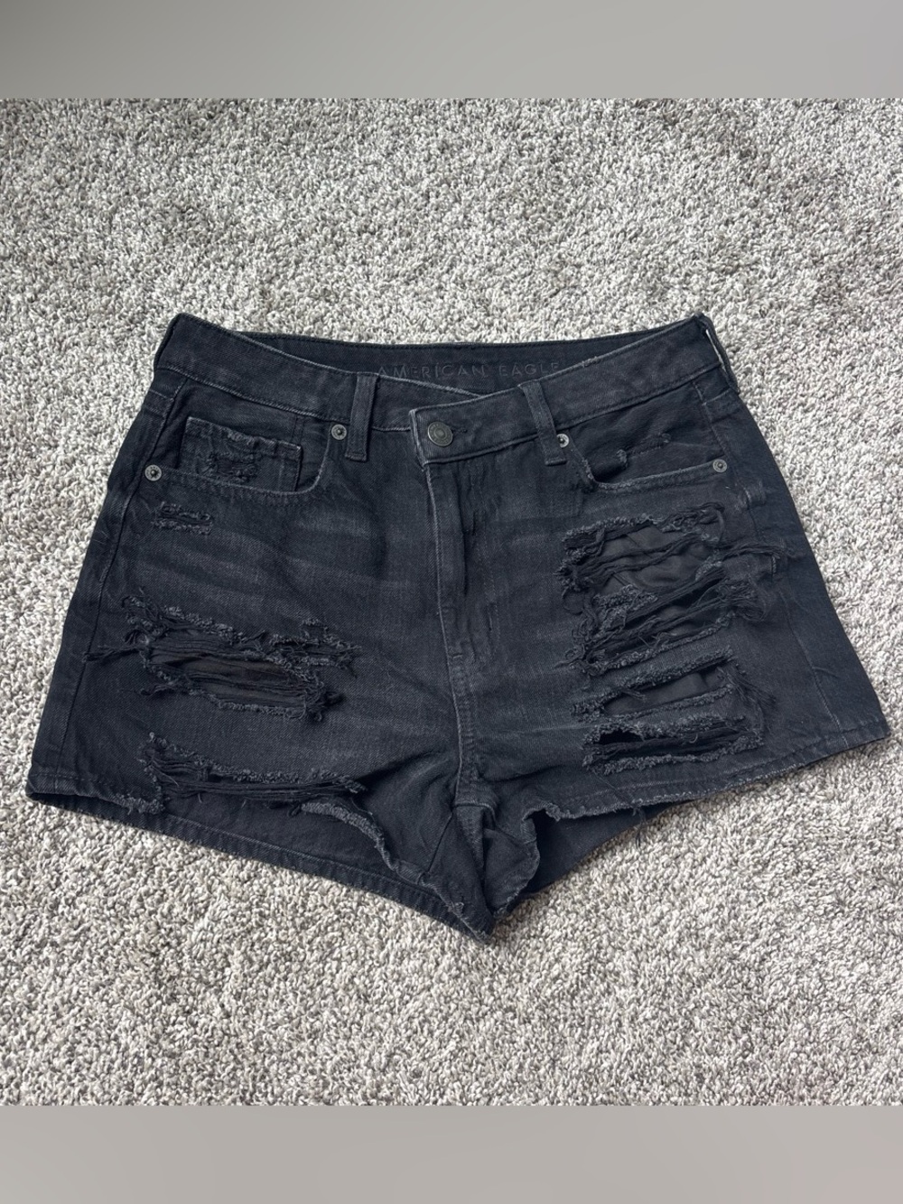 AE Denim mom Shorts